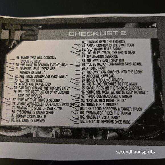 Lot of Terminator 2 cards 82 Total Plus Case - Picture 5 of 8